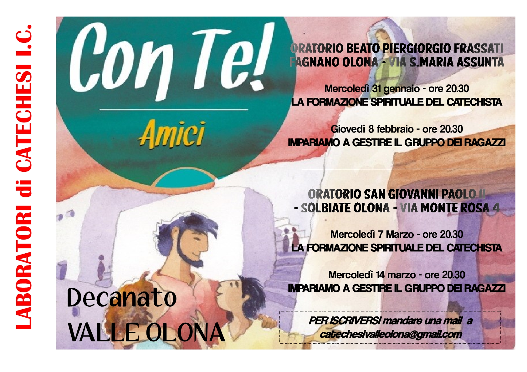 Volantino laboratori catechesi 20181