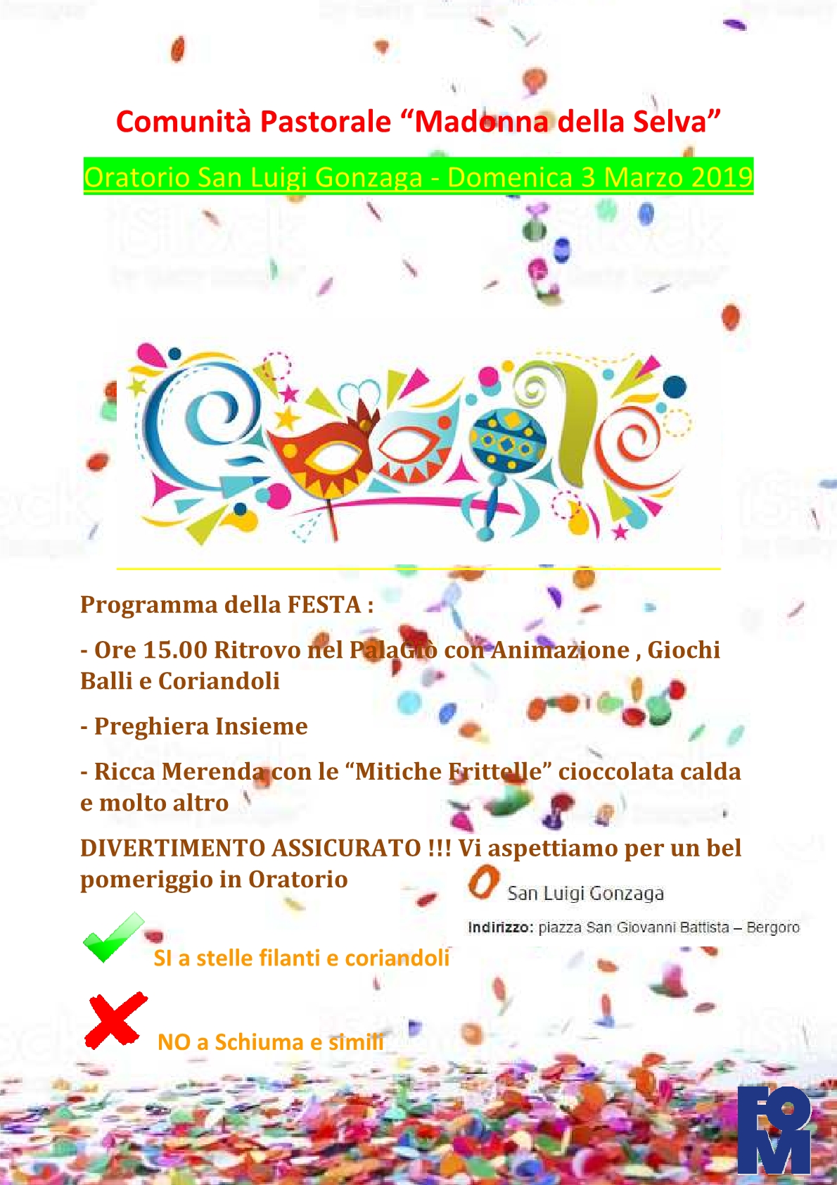 Carnevale 2019 free1