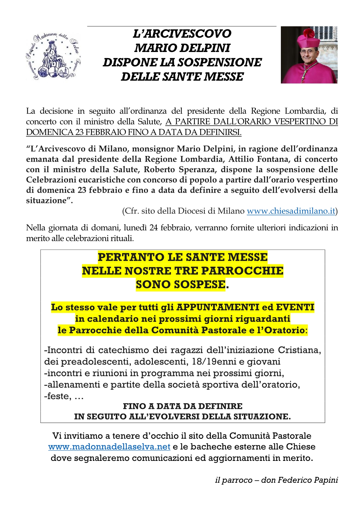 Avviso Coronavirus1
