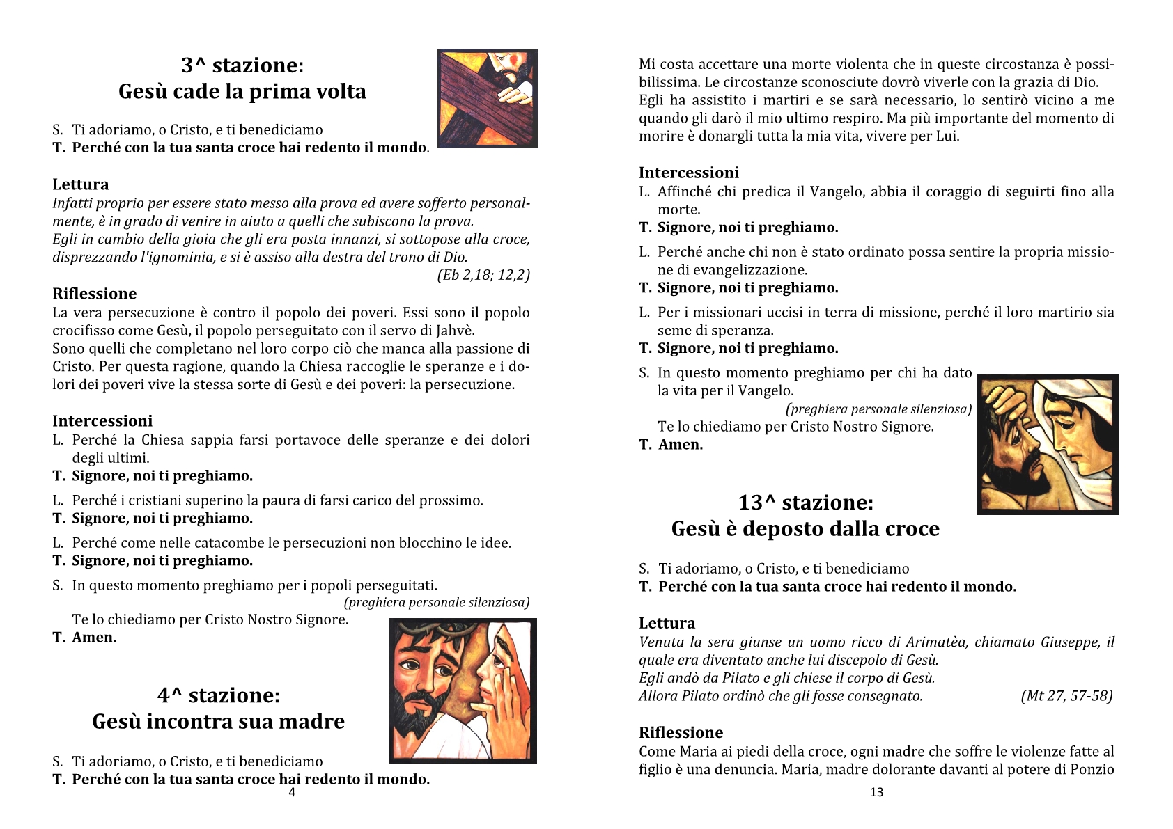 Via Crucis - III ven quar 2020 - martiri4