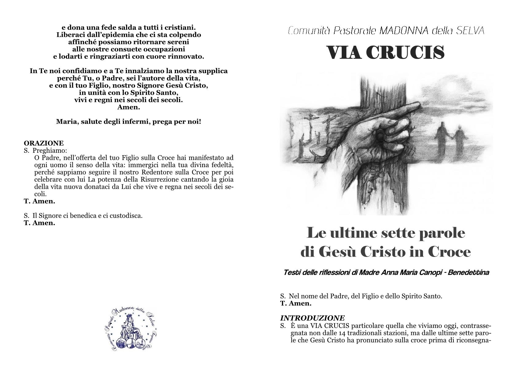 Via Crucis adulti - II ven quar 20201