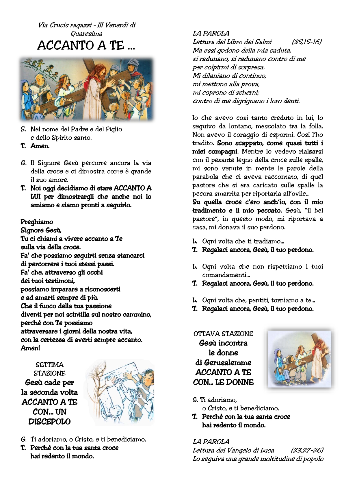 Via Crucis raga III venerdì1