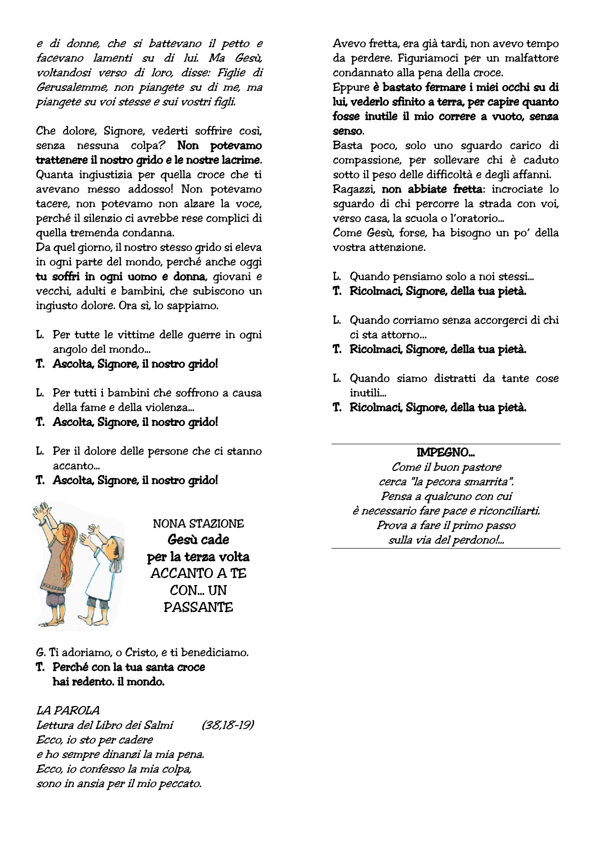 Via Crucis raga III venerdì2