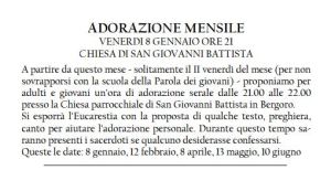 adorazione mensile