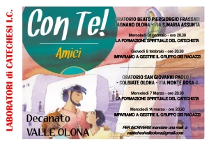 Volantino laboratori catechesi 20181