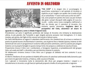 oratorio vvento