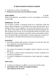 Via Crucis Adulti e giovani ven- Santo 20209