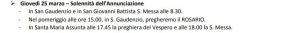 ANNUNCIAZIONE