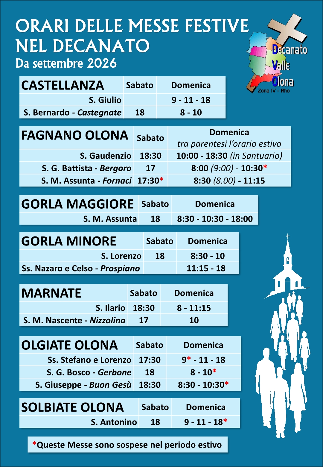 ORARI MESSE DVO1
