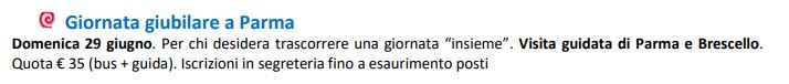 29 gigno